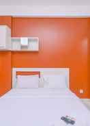 BEDROOM Cozy Stay and Warm Studio Apartment Margonda Residence 2 By Travelio