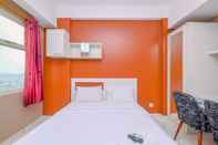 Kamar Tidur Cozy Stay and Warm Studio Apartment Margonda Residence 2 By Travelio