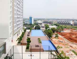 Bangunan 2 Homey and Comfortable 1BR at Vasanta Innopark Apartment By Travelio