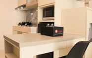 Ruang untuk Umum 3 Homey and Comfortable 1BR at Vasanta Innopark Apartment By Travelio