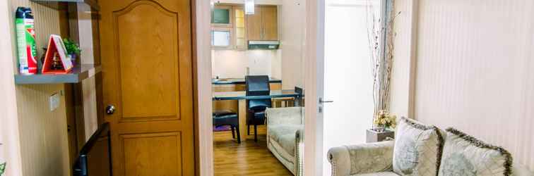 Lobi Comfy 2BR at Mediterania Palace Residence Apartment By Travelio