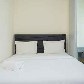 Bedroom 1 Fully Furnished and Cozy Studio Apartment B Residence By Travelio, Kp. Bojong Desa Kemuning Hotels