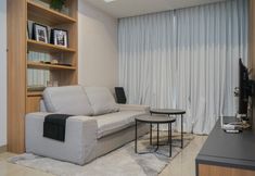 公共空間 4 Homey and Nice 1BR at Branz BSD City Apartment By Travelio