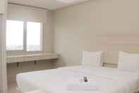 Bedroom Nice Studio Apartment at Gateway Park LRT City Bekasi By Travelio