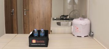 Lobby 6 Nice Studio Apartment at Gateway Park LRT City Bekasi By Travelio