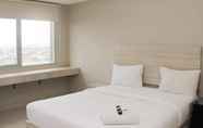 Bedroom 6 Cozy Studio Apartment at Gateway Park LRT City Bekasi By Travelio