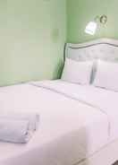 BEDROOM Homey and Comfort 2BR at Northland Ancol Apartment By Travelio