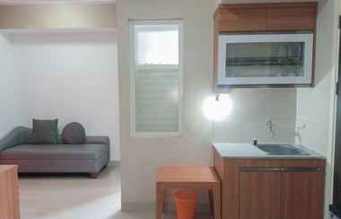 Lobby 2 Minimalist and Comfort 1BR at Student Castle Yogyakarta Apartment By Travelio