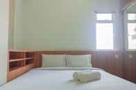 Kamar Tidur Minimalist and Comfort 1BR at Student Castle Yogyakarta Apartment By Travelio