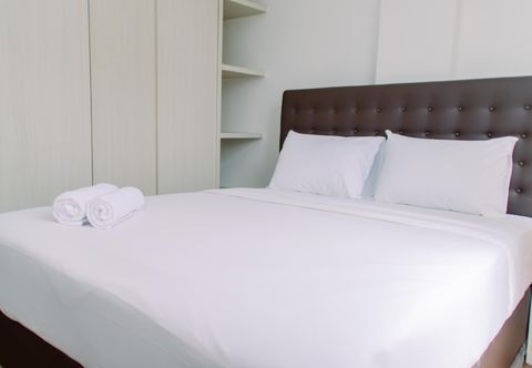 Bedroom Homey and Spacious 2BR at Asatti Apartment By Travelio