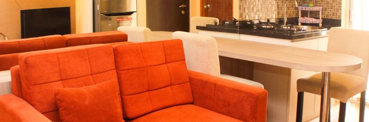 Lobby Simply and Strategic 2BR at Bassura City Apartment By Travelio