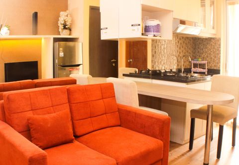 Lobby Simply and Strategic 2BR at Bassura City Apartment By Travelio