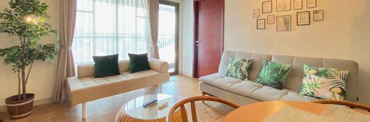 Lobby Spacious 2BR at Tamansari Tera Residence Apartment By Travelio