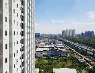 Bangunan 2 Comfy and Elegant 1BR Apartment at Northland Ancol Residence By Travelio