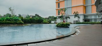 Exterior 5 Homey and Fully Furnished 1BR Apartment at Pejaten Park Residence By Travelio