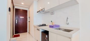 Lobby 5 Stylisth and Elegant Studio at Sky House BSD Apartment By Travelio
