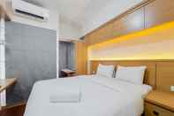 Bilik Tidur Comfortable Studio M-Town Residence Apartment By Travelio