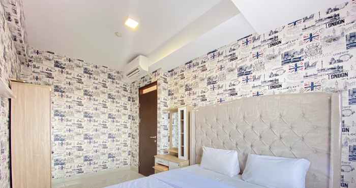 Bedroom Comfy and Stunning 2BR at Mekarwangi Square Cibaduyut Apartment By Travelio