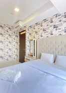 BEDROOM Comfy and Stunning 2BR at Mekarwangi Square Cibaduyut Apartment By Travelio