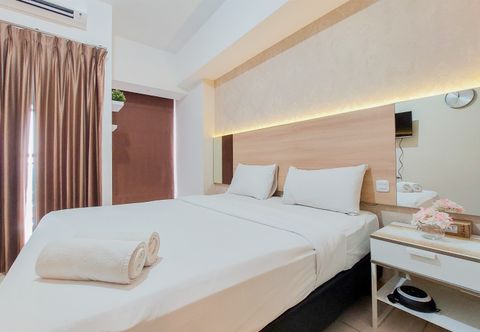 Bedroom Nice Studio at M-Town Residence Apartment By Travelio