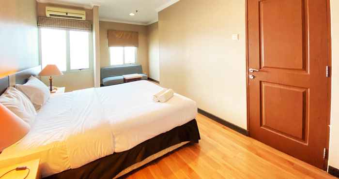 Kamar Tidur Homey 1BR Apartment Galeri Ciumbuleuit 1 By Travelio