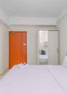 BEDROOM Comfy and Best Choice Studio Apartment at Margonda Residence 4 By Travelio