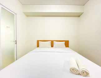 Bedroom 2 Comfy and Homey Studio Apartment at Parahyangan Residence By Travelio