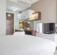 Bedroom 2 Tidy Studio with Comfortable Design at Apartment Signature Park Grande By Travelio