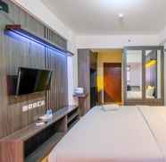 Bedroom 2 Cozy and Warm Studio Room at Gunung Putri Square Apartment By Travelio