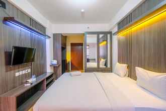 Bedroom 4 Comfort and Warm Living Studio Room at Gunung Putri Square Apartment By Travelio