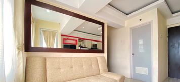 Common Space 5 Spacious 2BR at Apartment Jarrdin Cihampelas By Travelio