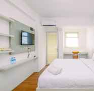 Bedroom 2 Cozy and Homey Studio Room at Gunung Putri Square Apartment By Travelio
