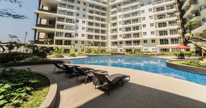 Sảnh chờ Homey 1BR at Apartment Gateway Pasteur By Travelio