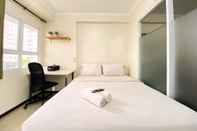 Bedroom Homey 1BR at Apartment Gateway Pasteur By Travelio