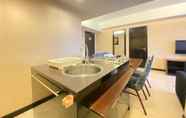 Common Space 4 Homey and Simply 2BR at Braga City Walk Apartment By Travelio