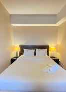 BEDROOM Homey and Simply 2BR at Braga City Walk Apartment By Travelio
