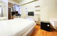 Kamar Tidur 4 Relaxing Studio Room at Apartment Suites @Metro By Travelio
