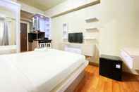 Kamar Tidur Relaxing Studio Room at Apartment Suites @Metro By Travelio