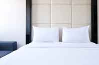 Bedroom Cozy Stay and Best Choice Studio at Puncak Kertajaya Apartment By Travelio