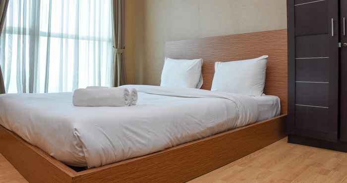 Kamar Tidur Comfortable 1BR Apartment at Gandaria Heights By Travelio