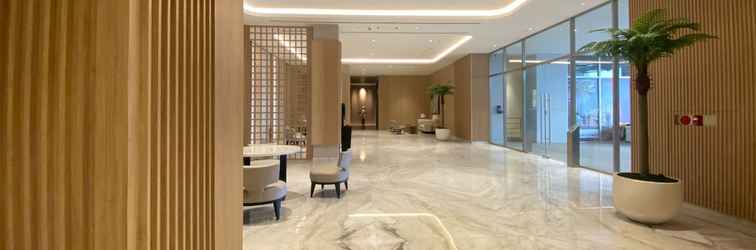 Lobby Nice Studio Apartment at Tokyo Riverside PIK 2 By Travelio