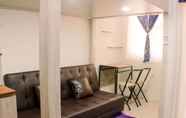 Common Space 4 Comfy and Stunning Studio Apartment Transpark Juanda By Travelio