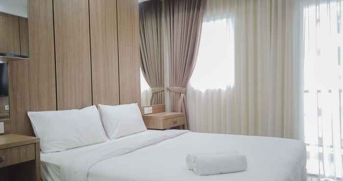 Kamar Tidur Serene and Comfort Studio at Signature Park Grande Apartment By Travelio