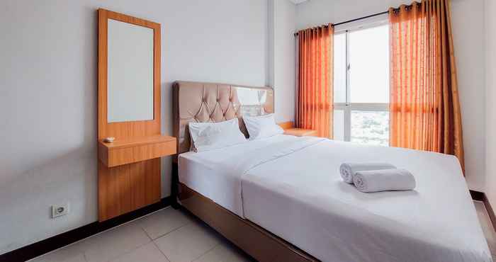 Bedroom Comfort and Nice 1BR Apartment at Scientia Residence By Travelio