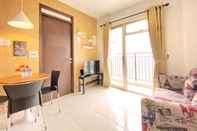 Ruang Umum Homey 2BR at Apartment Mekarwangi Square Cibaduyut By Travelio