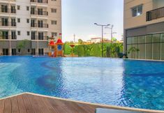 Swimming Pool 5 Comfy and Strategic Studio at Signature Park Grande Apartment By Travelio
