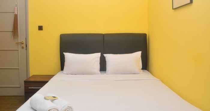 Bedroom Nice and Homey 2BR at Semanggi Apartment By Travelio