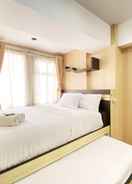 BEDROOM 1BR Homey at Jarrdin Cihampelas Apartment By Travelio