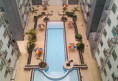 泳池 7 1BR Homey at Jarrdin Cihampelas Apartment By Travelio