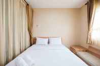 Kamar Tidur Minimalist and Comfort 1BR at Atlanta Residences By Travelio